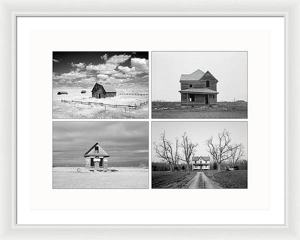 Barns / Art Photo - Framed Print