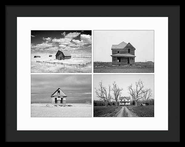 Barns / Art Photo - Framed Print