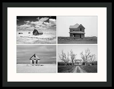 Barns / Art Photo - Framed Print