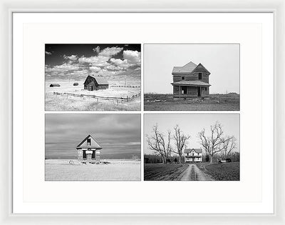 Barns / Art Photo - Framed Print