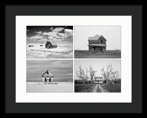 Barns / Art Photo - Framed Print