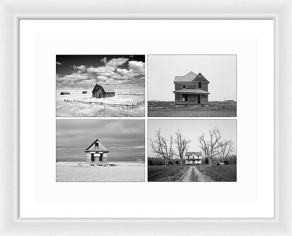 Barns / Art Photo - Framed Print