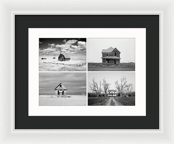 Barns / Art Photo - Framed Print