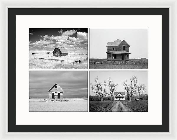 Barns / Art Photo - Framed Print