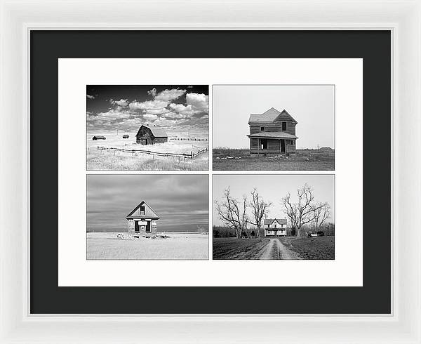 Barns / Art Photo - Framed Print