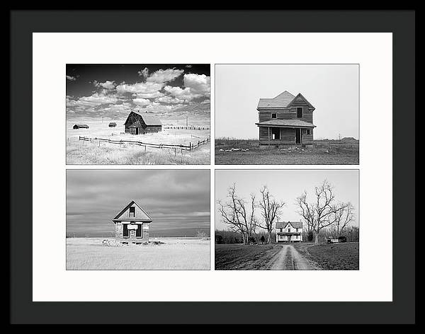 Barns / Art Photo - Framed Print