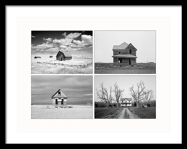 Barns / Art Photo - Framed Print