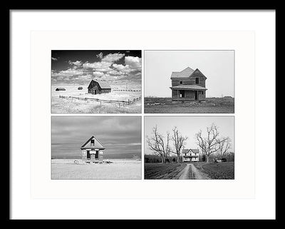 Barns / Art Photo - Framed Print