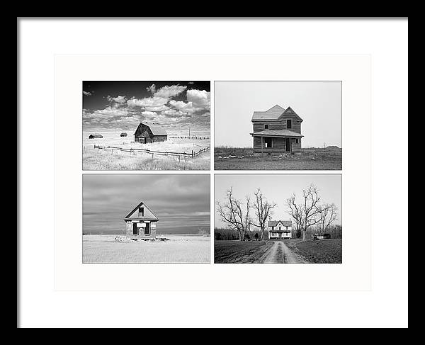 Barns / Art Photo - Framed Print