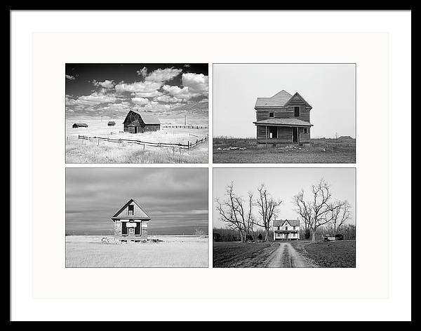 Barns / Art Photo - Framed Print