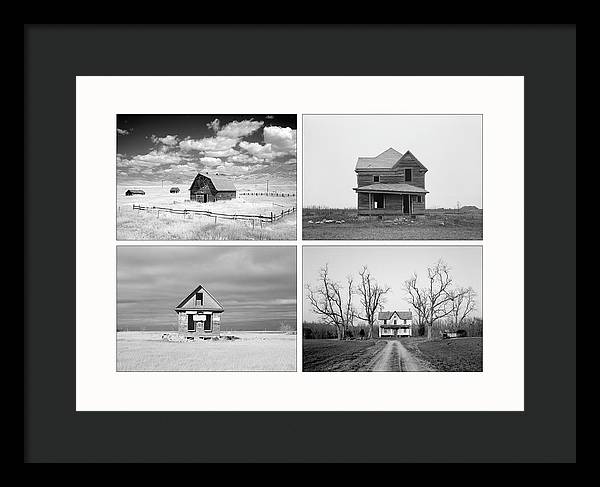 Barns / Art Photo - Framed Print