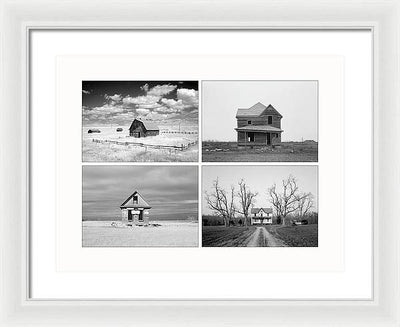 Barns / Art Photo - Framed Print