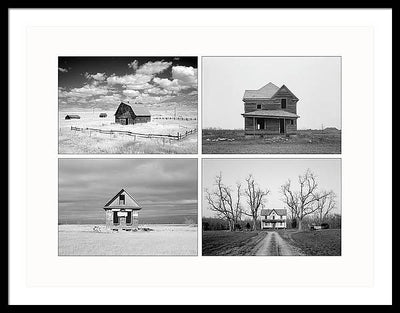 Barns / Art Photo - Framed Print