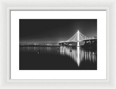 Bay Bridge, San Francisco - Framed Print