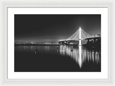 Bay Bridge, San Francisco - Framed Print