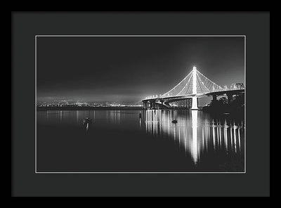 Bay Bridge, San Francisco - Framed Print