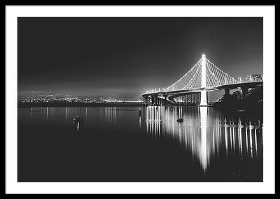 Bay Bridge, San Francisco - Framed Print