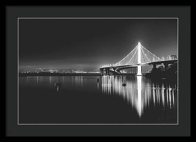 Bay Bridge, San Francisco - Framed Print