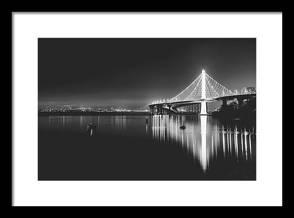 Bay Bridge, San Francisco - Framed Print