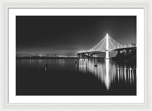 Bay Bridge, San Francisco - Framed Print