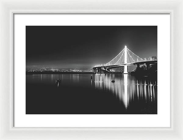 Bay Bridge, San Francisco - Framed Print