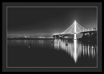 Bay Bridge, San Francisco - Framed Print