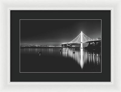 Bay Bridge, San Francisco - Framed Print