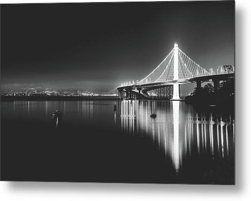 Bay Bridge, San Francisco - Metal Print