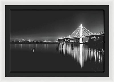 Bay Bridge, San Francisco - Framed Print