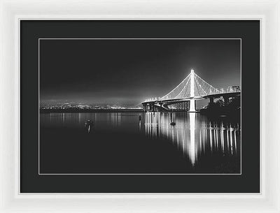 Bay Bridge, San Francisco - Framed Print