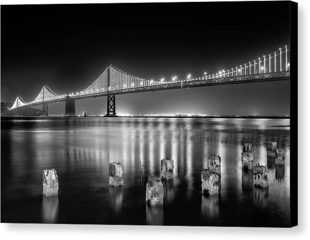 Bay bridge view point, San Francisco, United States / Art Photo - Canvas Print