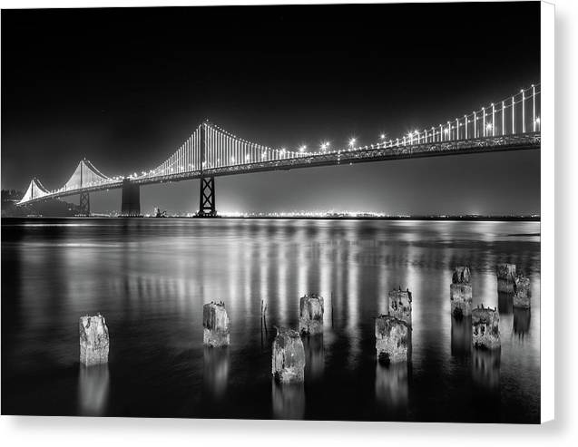 Bay bridge view point, San Francisco, United States / Art Photo - Canvas Print