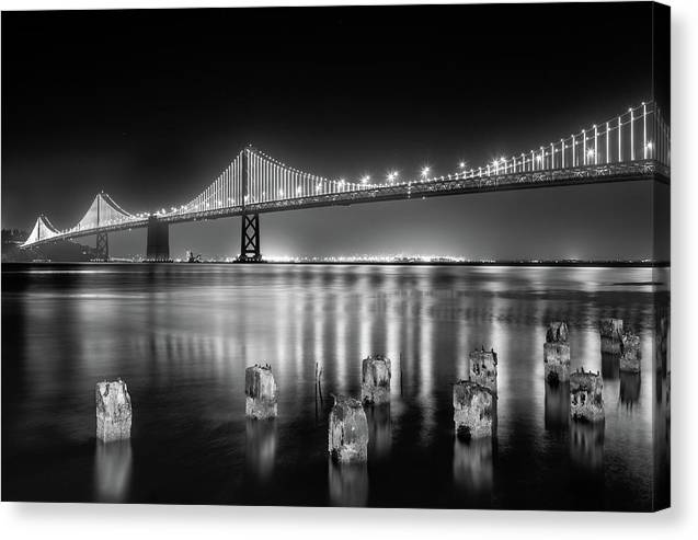 Bay bridge view point, San Francisco, United States / Art Photo - Canvas Print