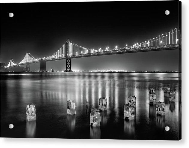 Bay bridge view point, San Francisco, United States / Art Photo - Acrylic Print