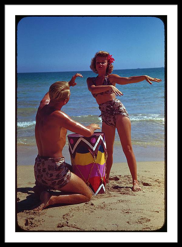 Beach Dance, Florida - Framed Print