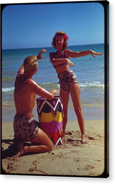 Beach Dance, Florida - Acrylic Print