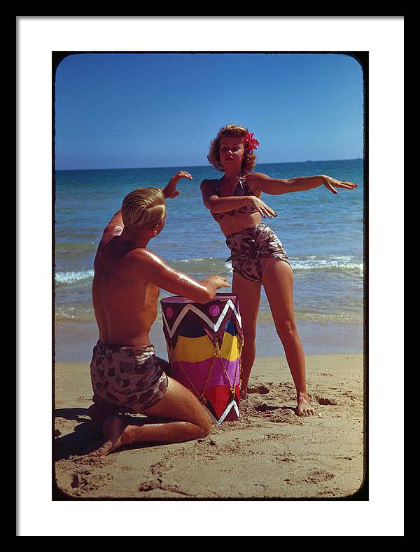 Beach Dance, Florida - Framed Print