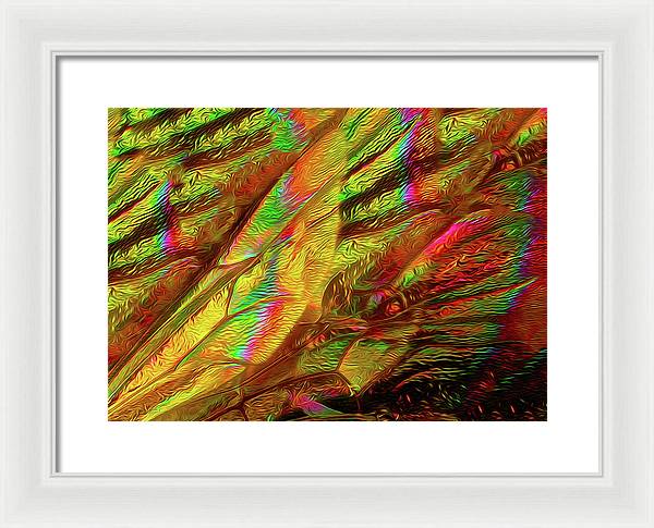 Bee Wing  / Art Photo - Framed Print