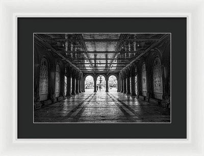 Bethesda Terrace, Central Park, Manhattan / Art Photo - Framed Print