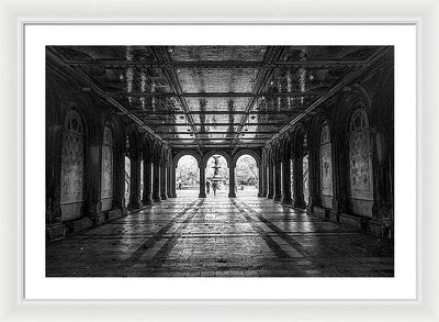 Bethesda Terrace, Central Park, Manhattan / Art Photo - Framed Print