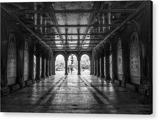 Bethesda Terrace, Central Park, Manhattan / Art Photo - Acrylic Print