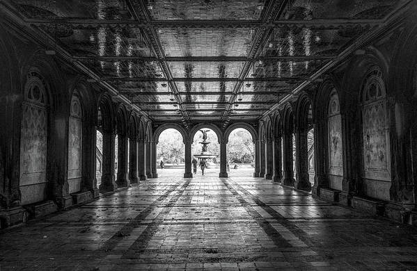 Bethesda Terrace, Central Park, Manhattan / Art Photo - Art Print