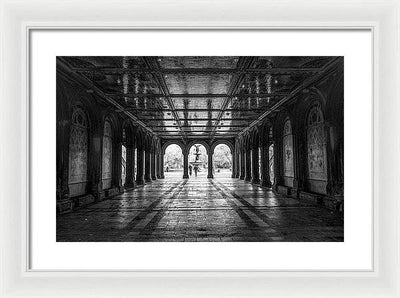 Bethesda Terrace, Central Park, Manhattan / Art Photo - Framed Print