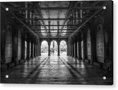 Bethesda Terrace, Central Park, Manhattan / Art Photo - Acrylic Print