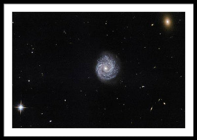 Black Hole of Puzzling Lightness, Virgo Constellation / Art Photo - Framed Print