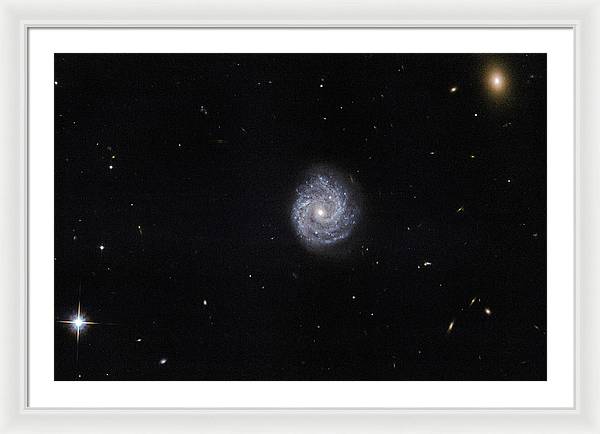 Black Hole of Puzzling Lightness, Virgo Constellation / Art Photo - Framed Print