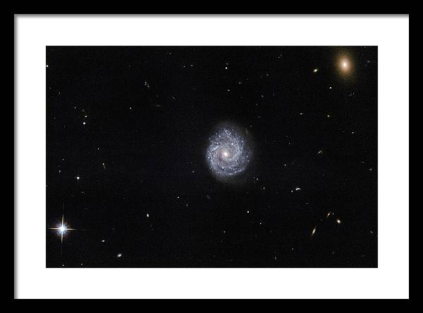 Black Hole of Puzzling Lightness, Virgo Constellation / Art Photo - Framed Print