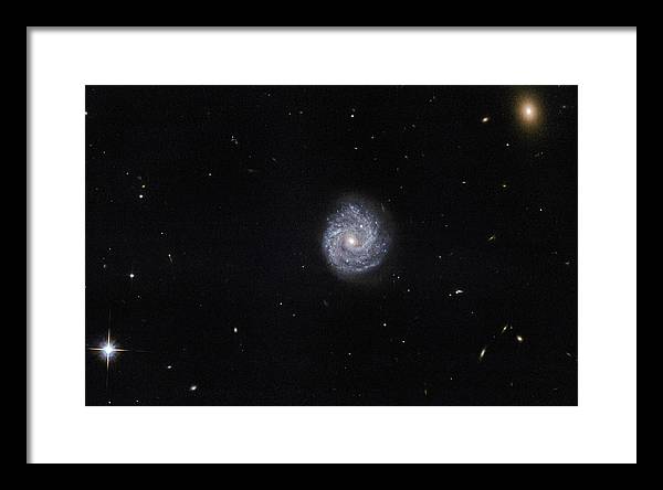 Black Hole of Puzzling Lightness, Virgo Constellation / Art Photo - Framed Print