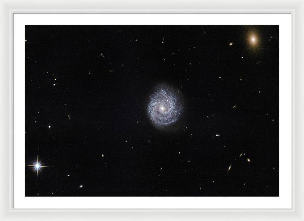 Black Hole of Puzzling Lightness, Virgo Constellation / Art Photo - Framed Print