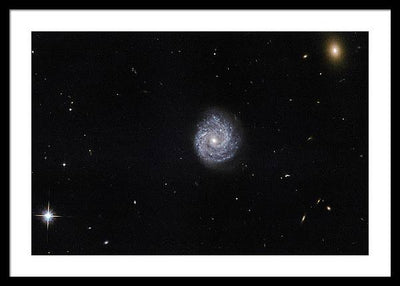 Black Hole of Puzzling Lightness, Virgo Constellation / Art Photo - Framed Print